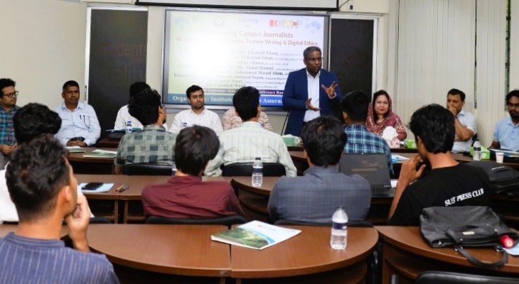 শাবিপ্রবিতে ক্যাম্পাস সাংবাদিকতা কর্মশালা